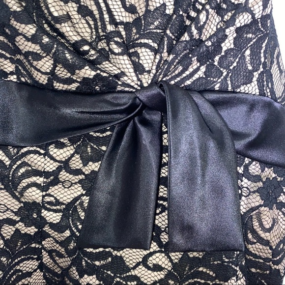 White House Black Market Lace Strapless Cocktail Dress Size 2 - Picture 8 of 10